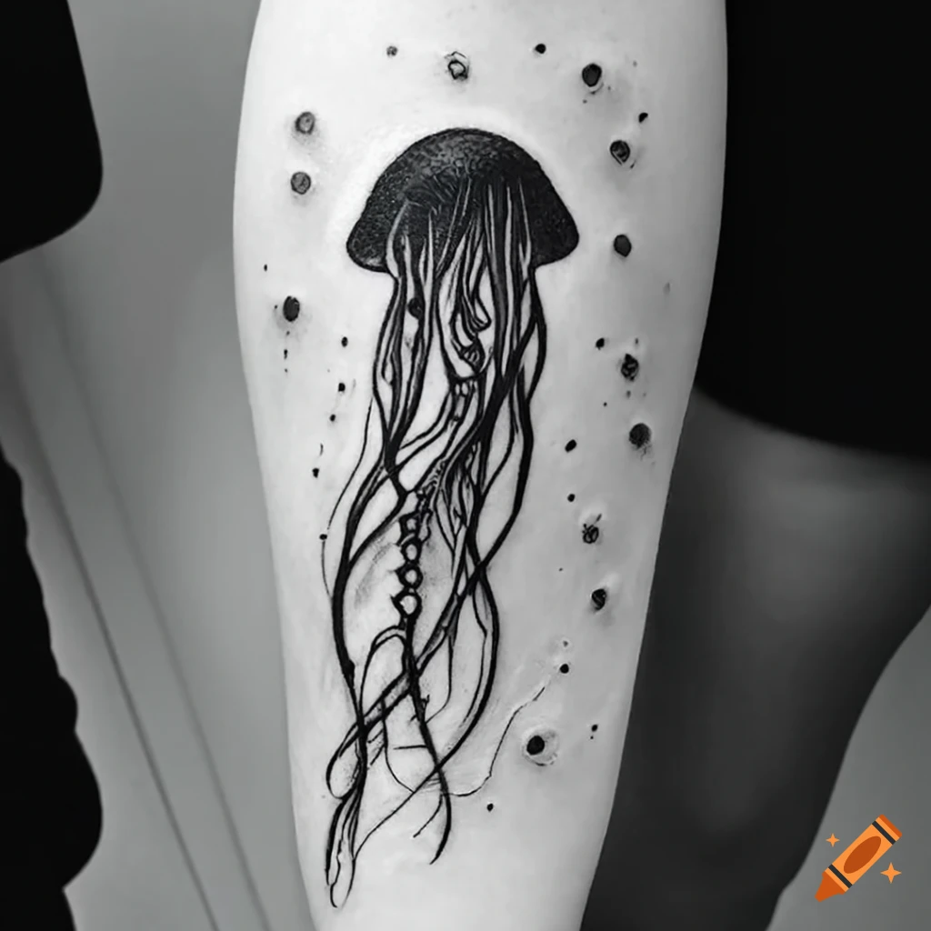 Surreal Jellyfish tattoo by Indy Grain of Vimana Tattoo in Quezon City  Philippines. | Jellyfish tattoo, Tattoos, Tattoos with meaning