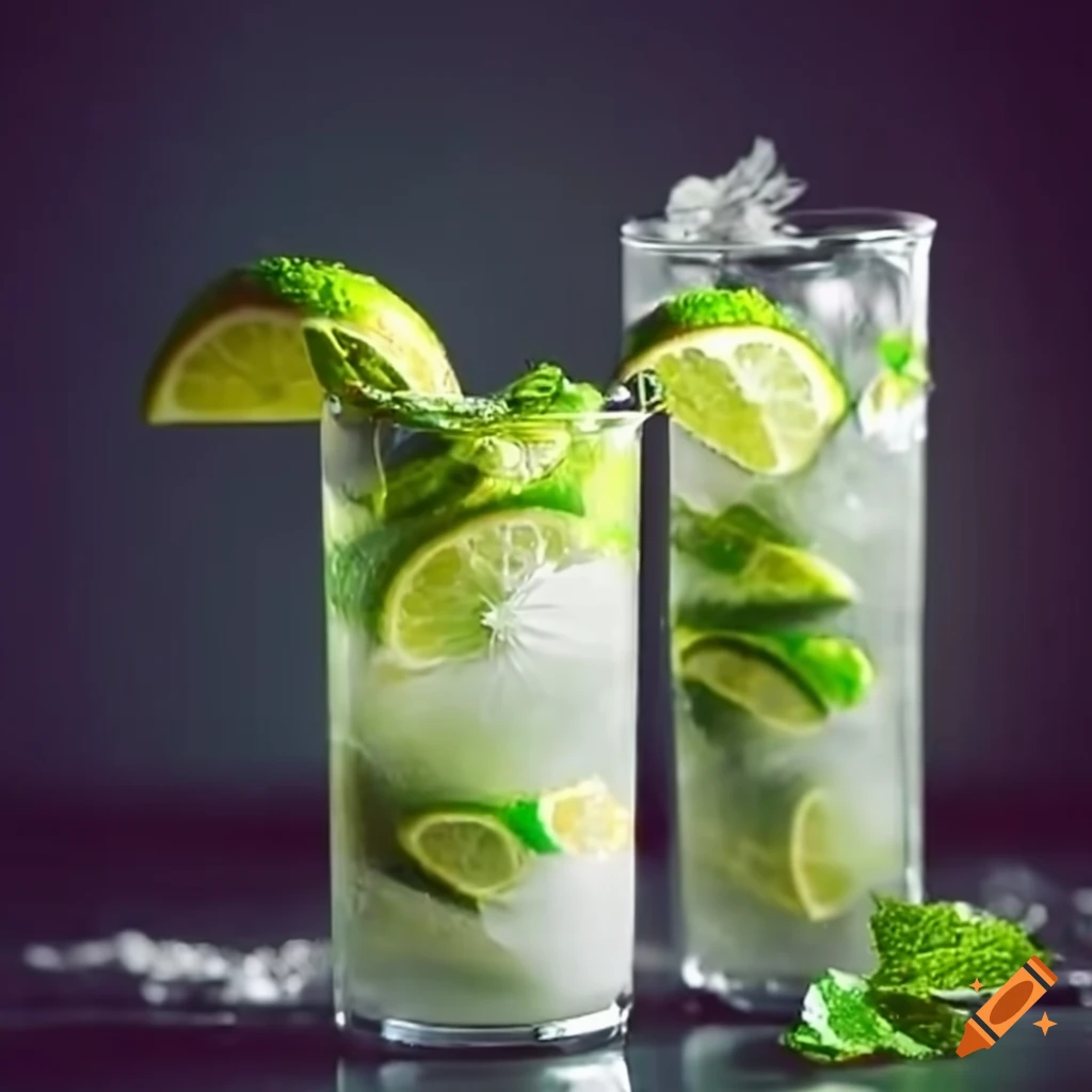 refreshing Mojito cocktail