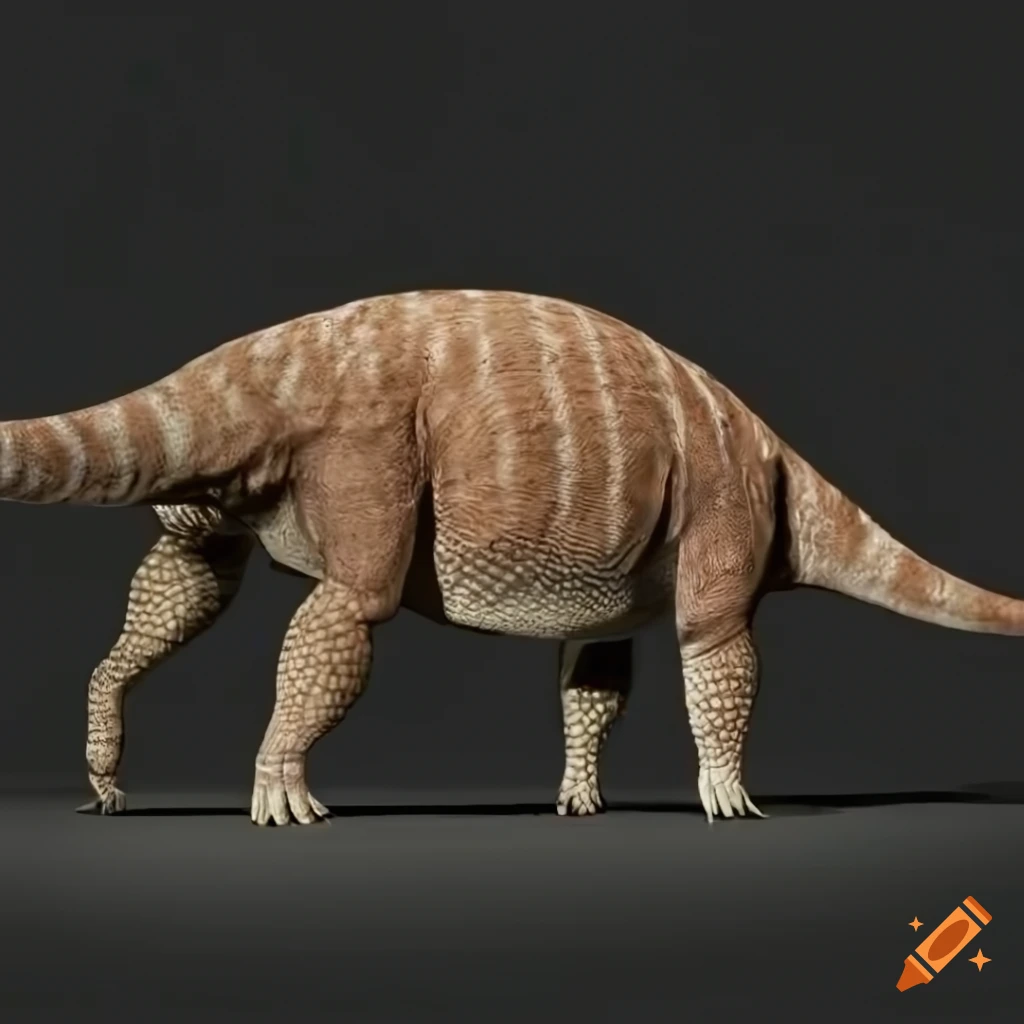 scientific illustration of Iguanodon dinosaur