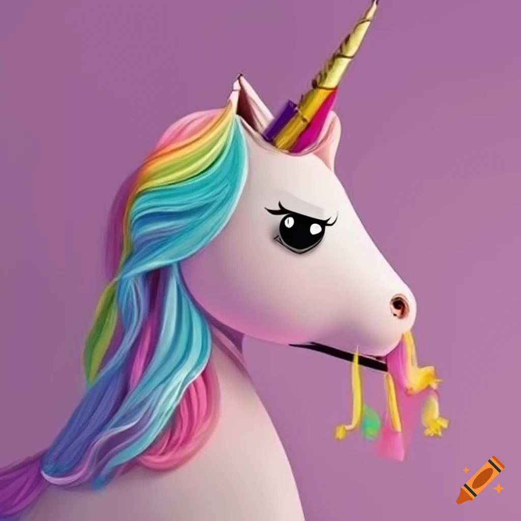 unicorn label for school supplies