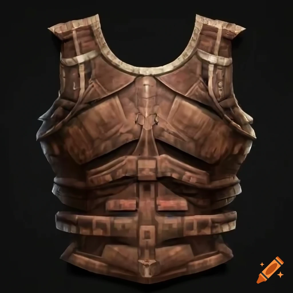 texture of a fantasy rogue chestplate