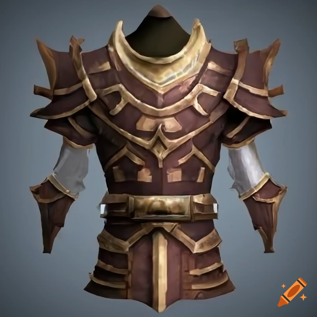 texture of chest armor for a fantasy mage