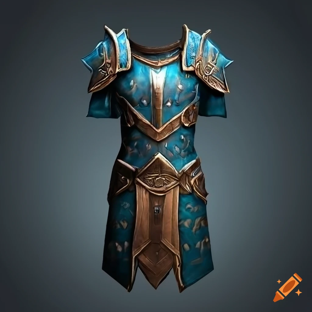 texture of a fantasy epic tunic chestplate