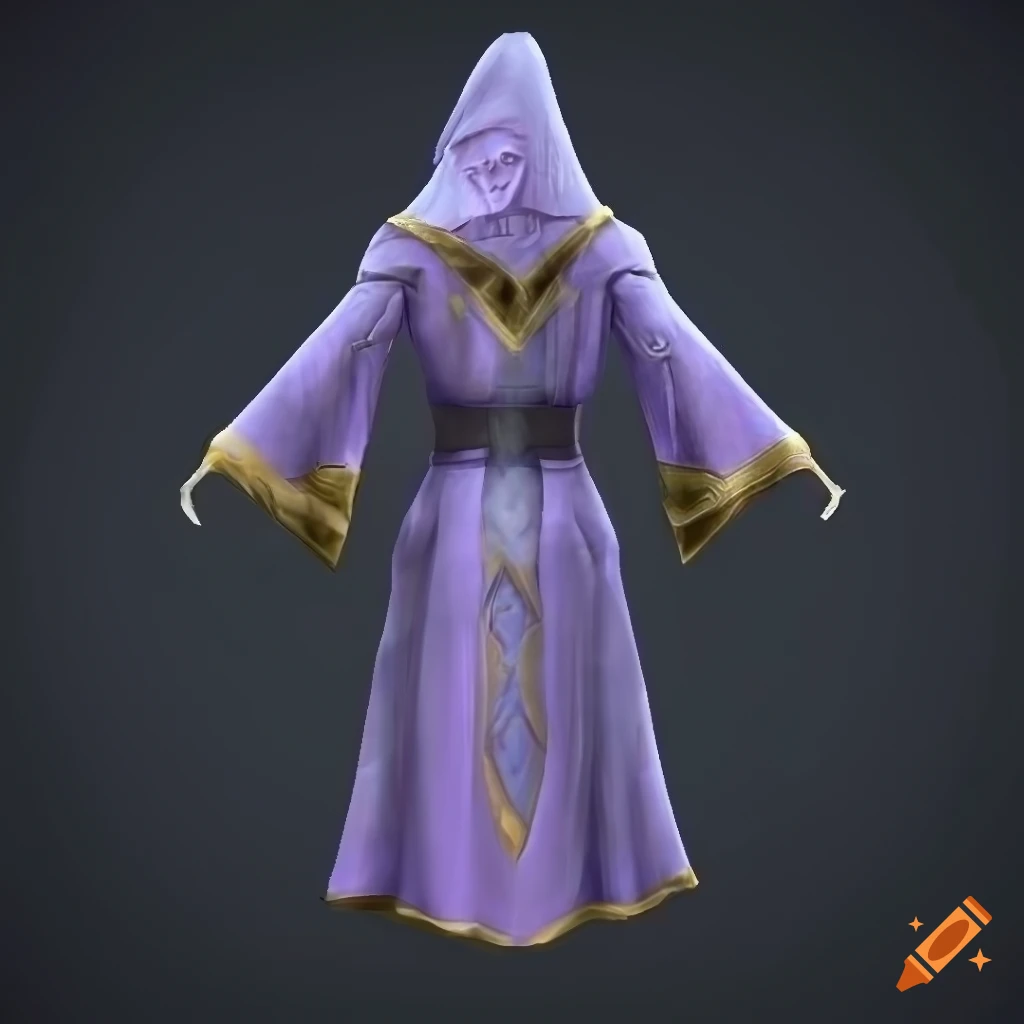 texture of a fantasy mage robe