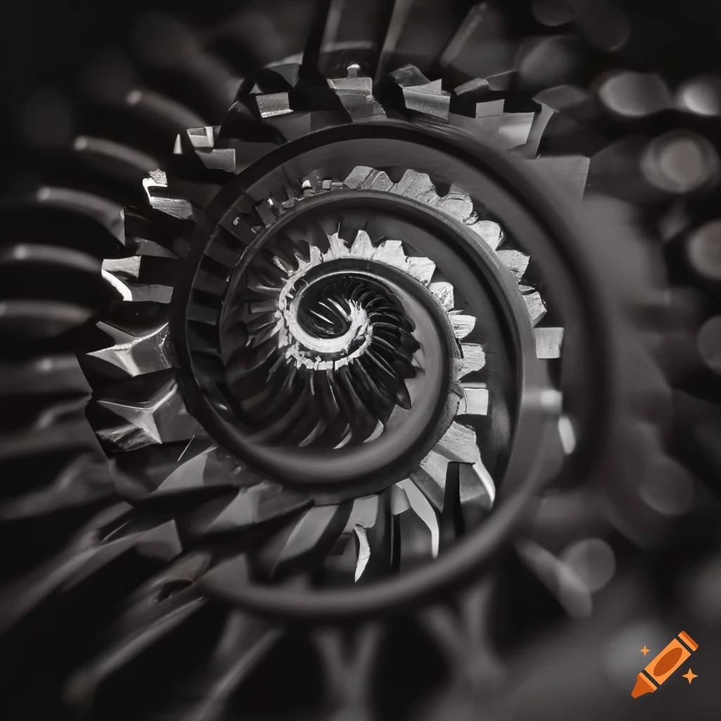 helical spiral bevel gear