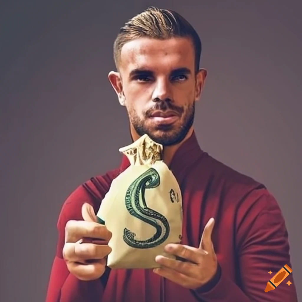 Jordan Henderson in traditional Middle Eastern attire