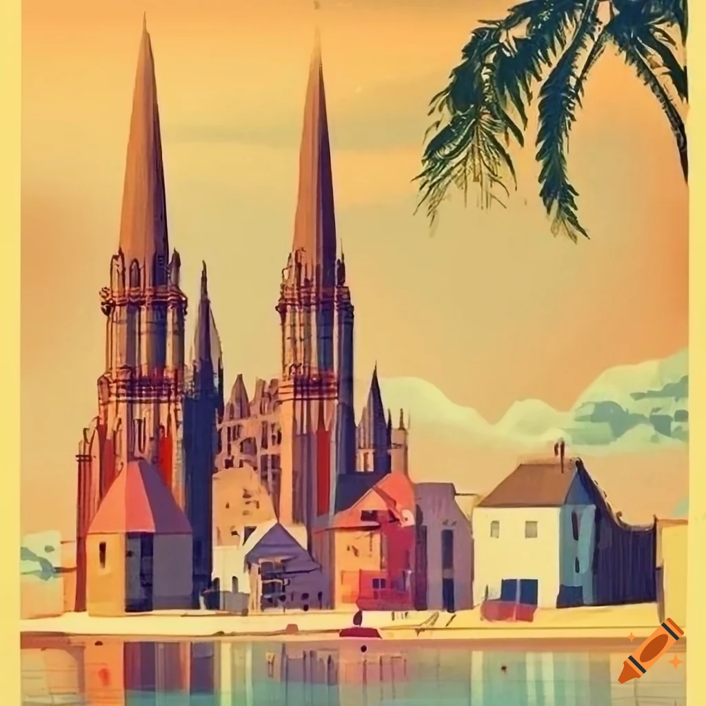 vintage travel poster artwork