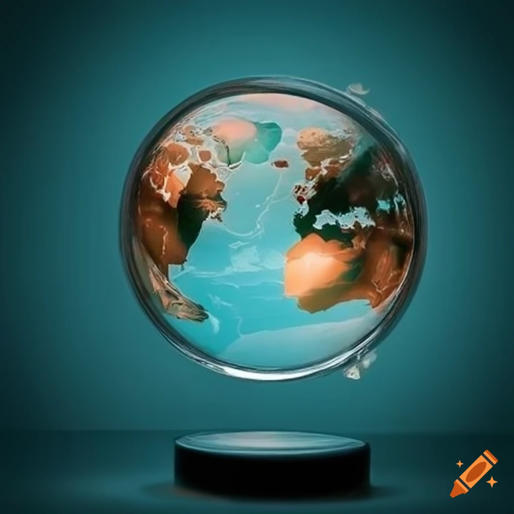 magnification glass showing global corruption statistics