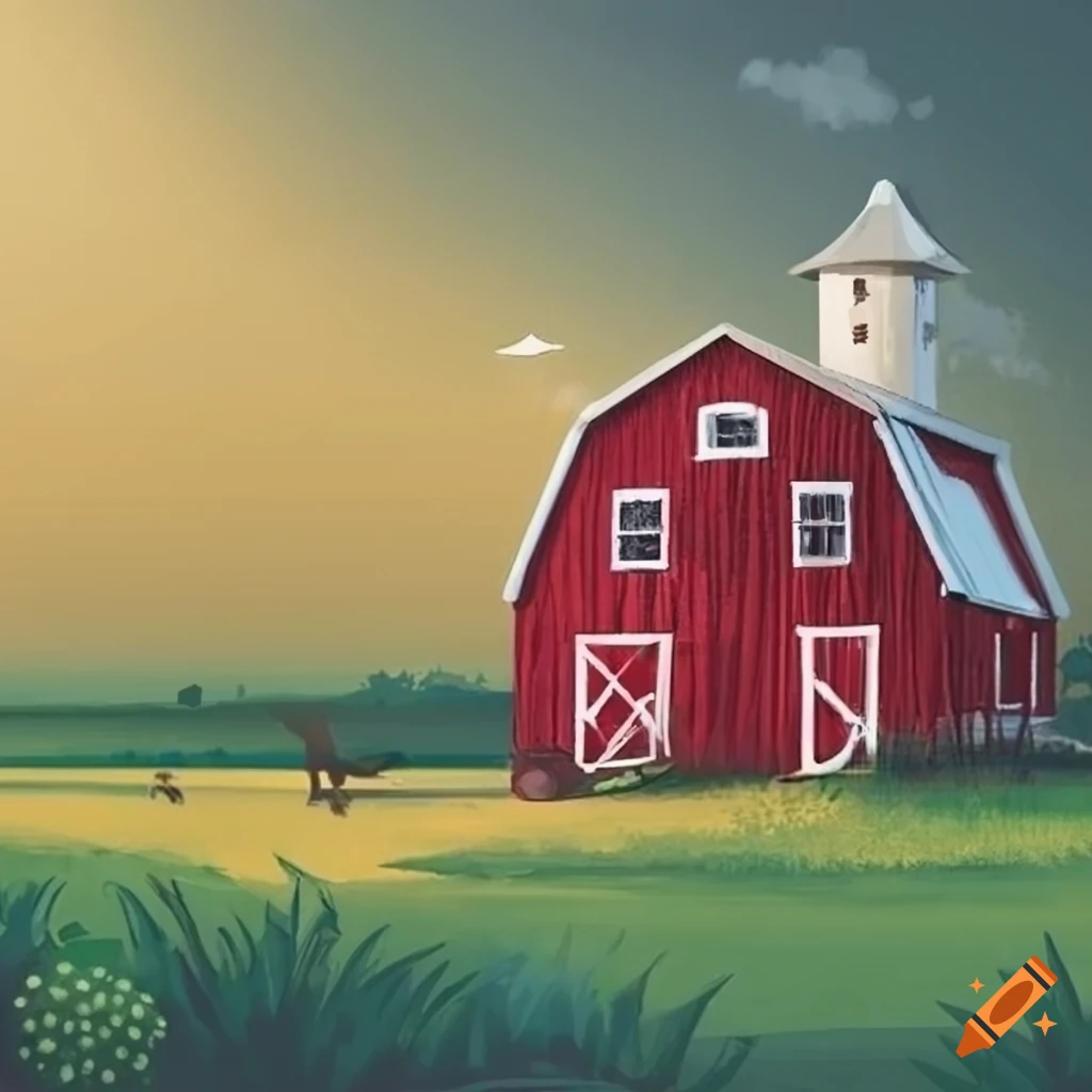 retirement invitation with a farm theme