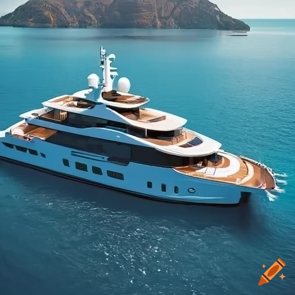 photo of a luxurious motor yacht