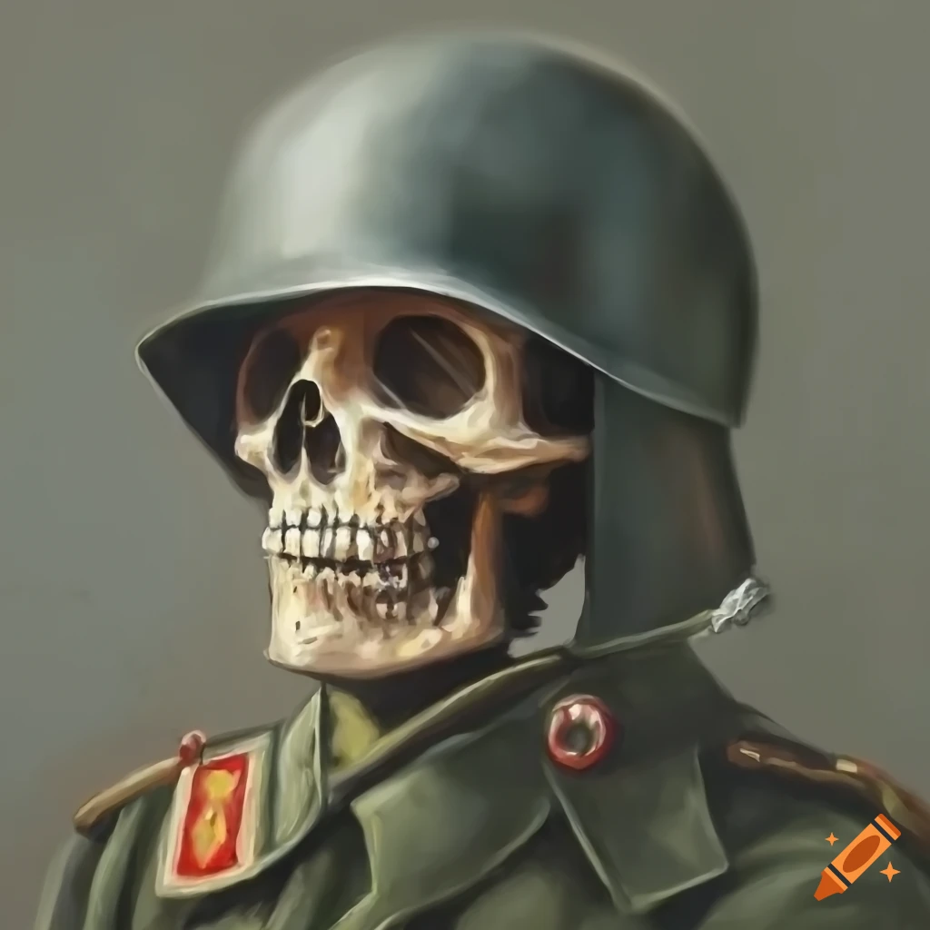 WW2 inspired black metal cover art