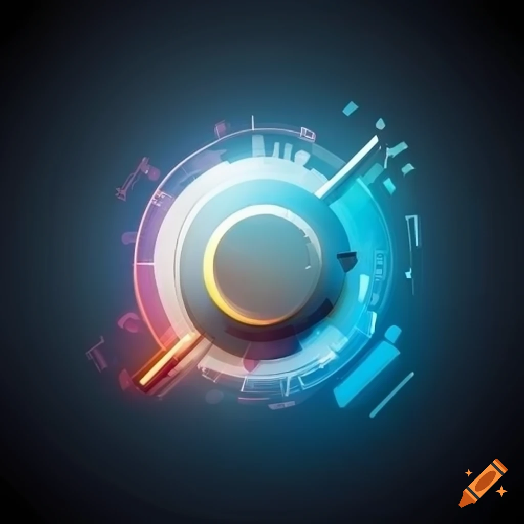modern technology and computing icon