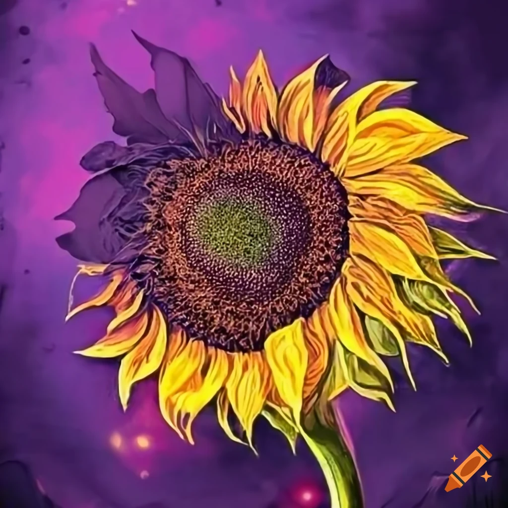 strength tarot card with sunflowers