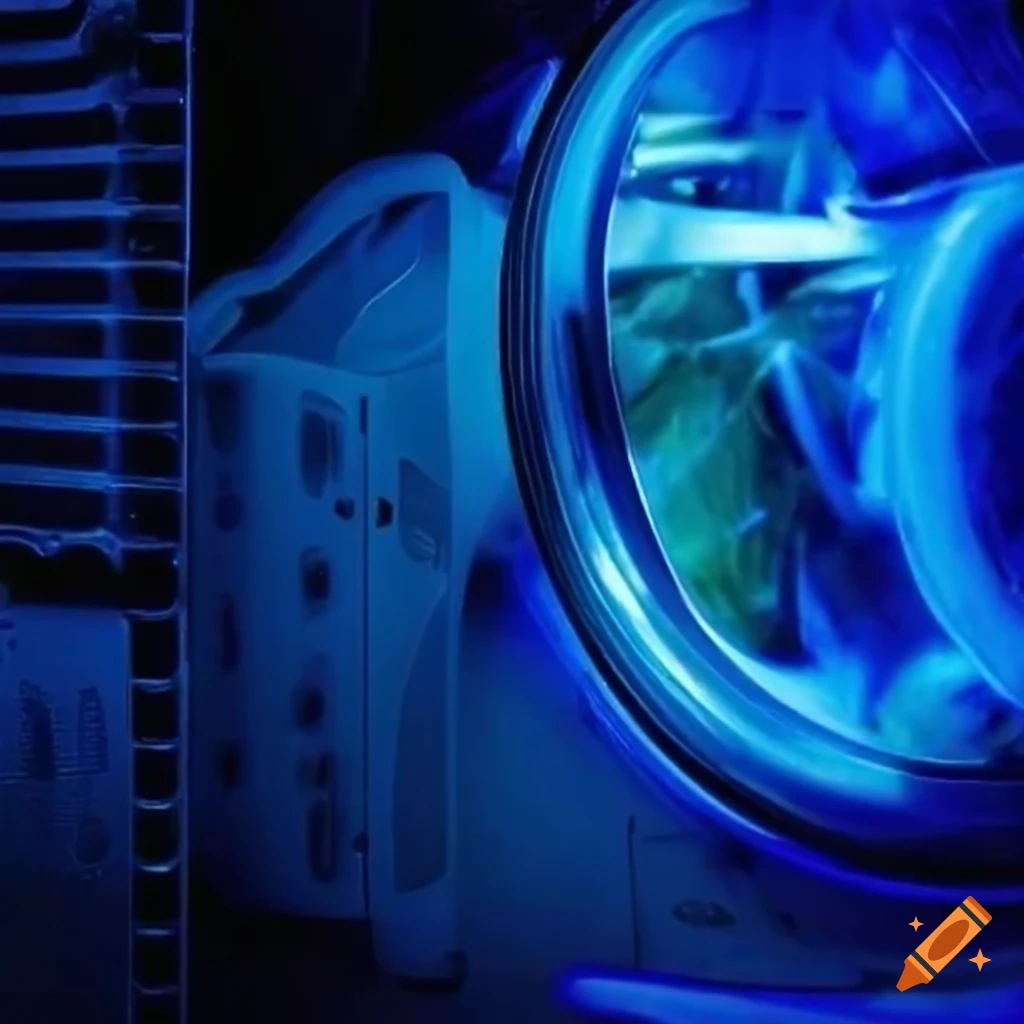 inside view of a washing machine