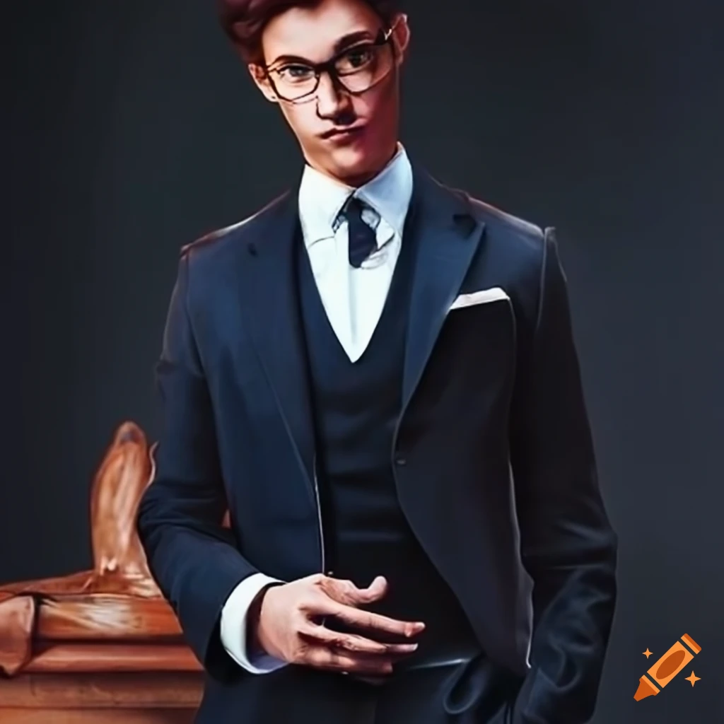 stylish and polished man