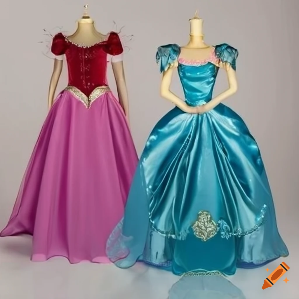 Handmade Showcase: Amazing Disney Princess Dresses - Craftaholique | Disney  princess dresses, Princess tutu dresses, Princess dress patterns