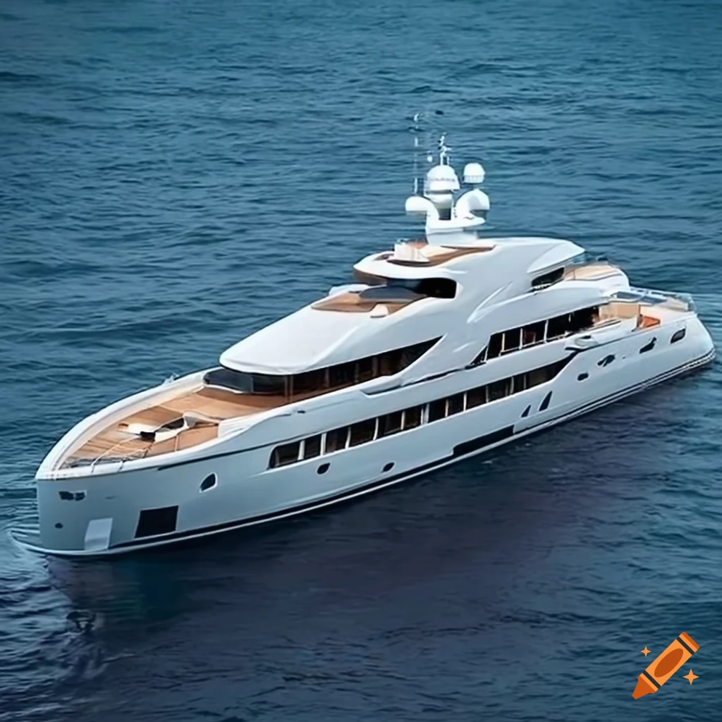 photo of a luxurious motor yacht