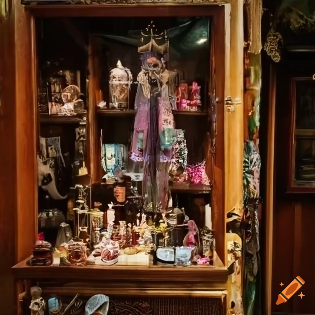 storefront of a magical emporium