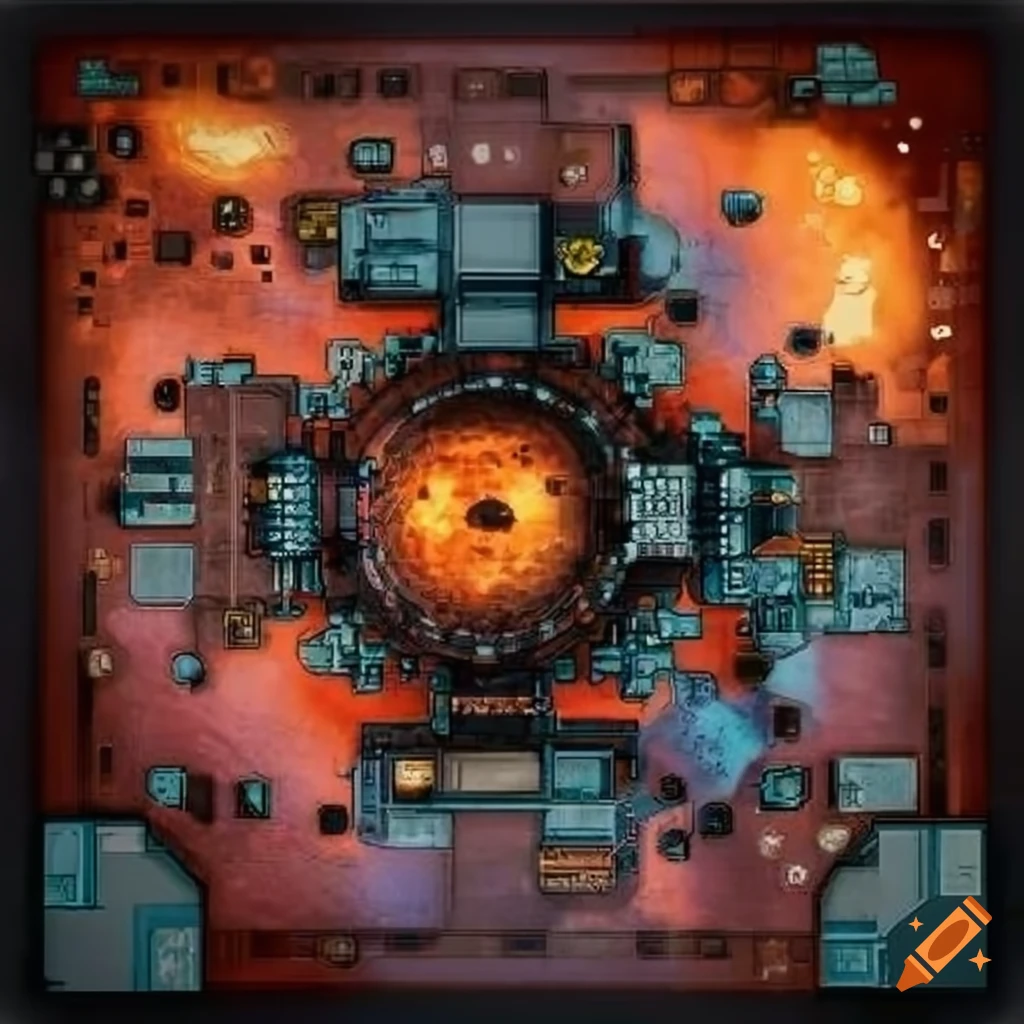 top down view of a board game about escaping a spaceship