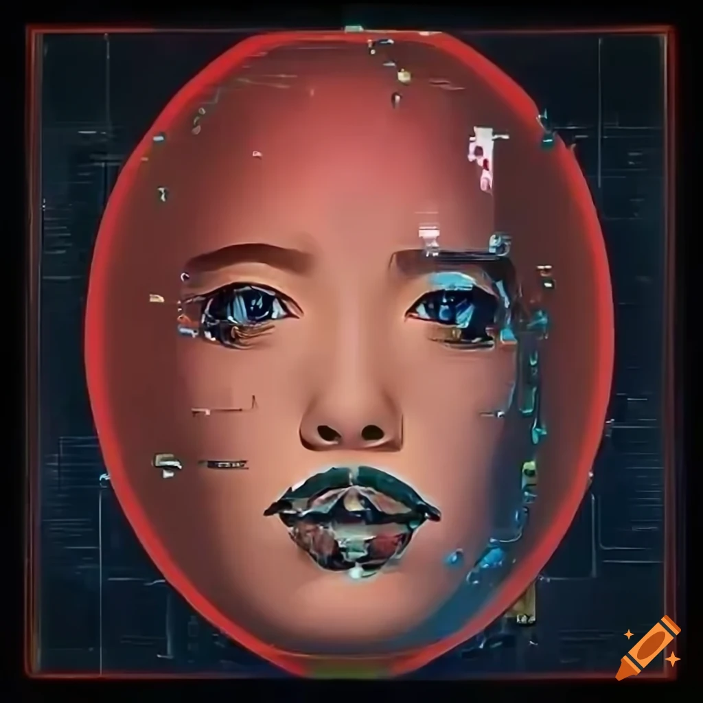poster for an AI exhibition showcasing AI artwork