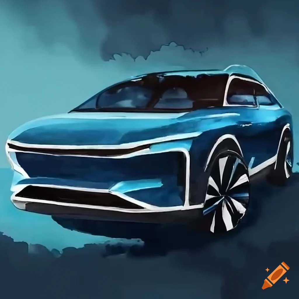 image of a sleek luxury concept car