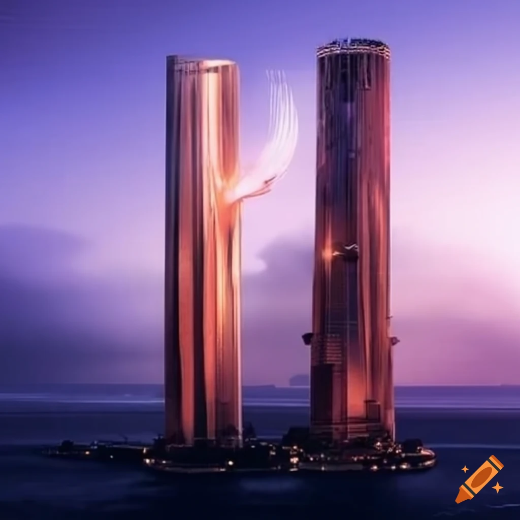 iconic skyscrapers in the cityscape