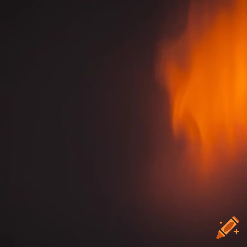 black wall in a building after fire