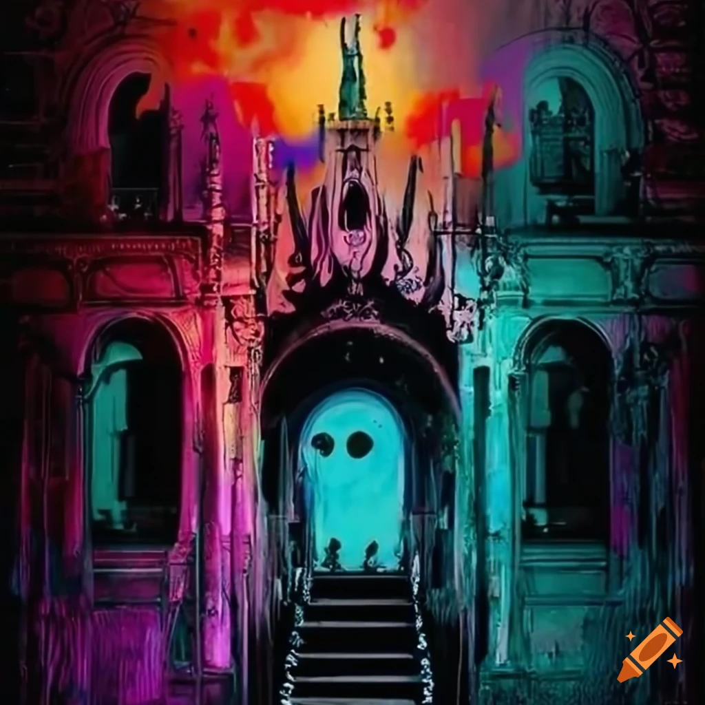 Milan illustration in Tim Burton style