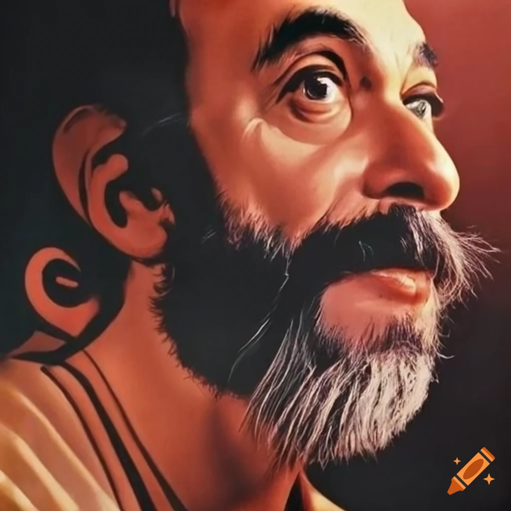 vintage movie poster of José Lewgoy as an avant-garde director
