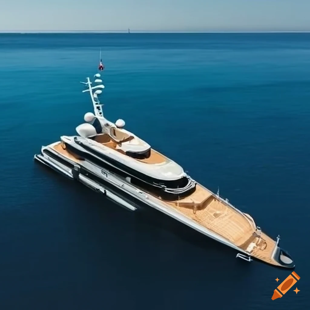 photo of a luxurious motor yacht