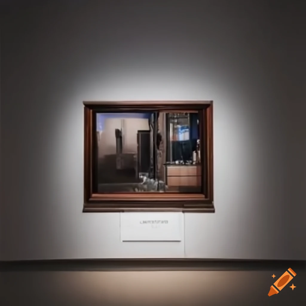 security cameras in an art gallery