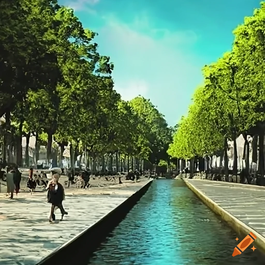 urban park landscape