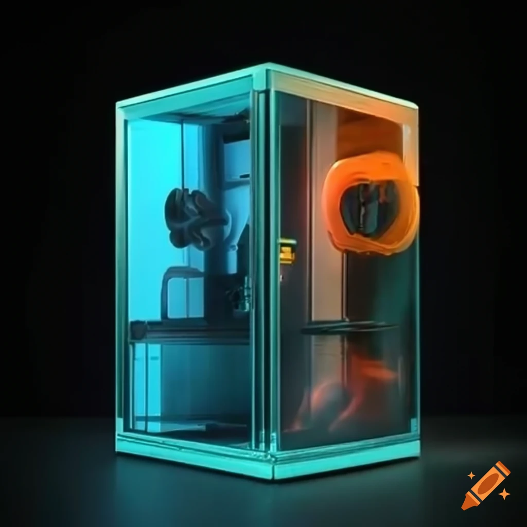 3D printer in action
