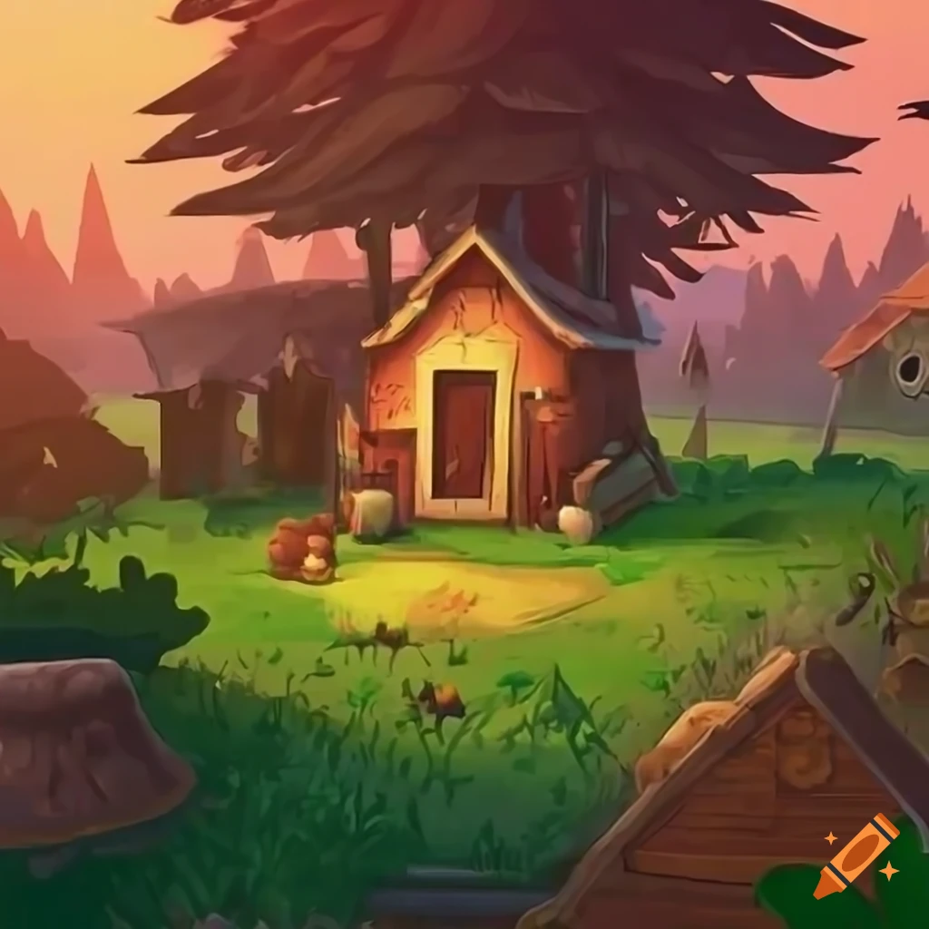 cover for a peaceful farming game