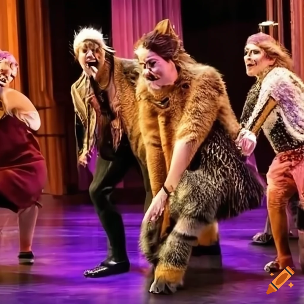 poster of the musical 'Cat People Are Cats'