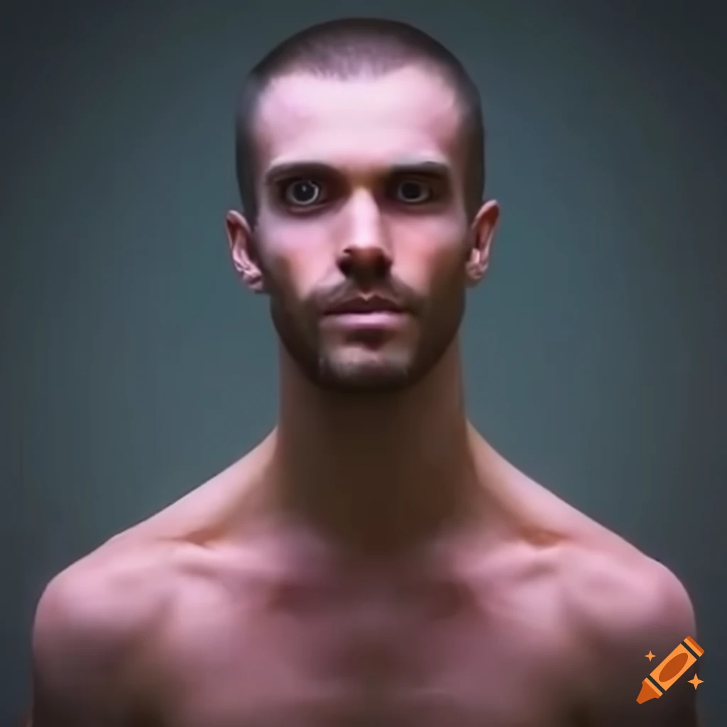 Giggle Chad meme illustration on Craiyon