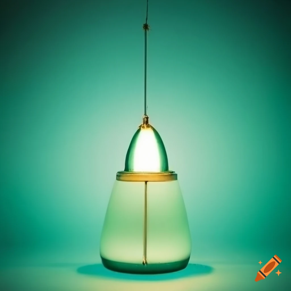 abstract art with hazy green and gold lighting