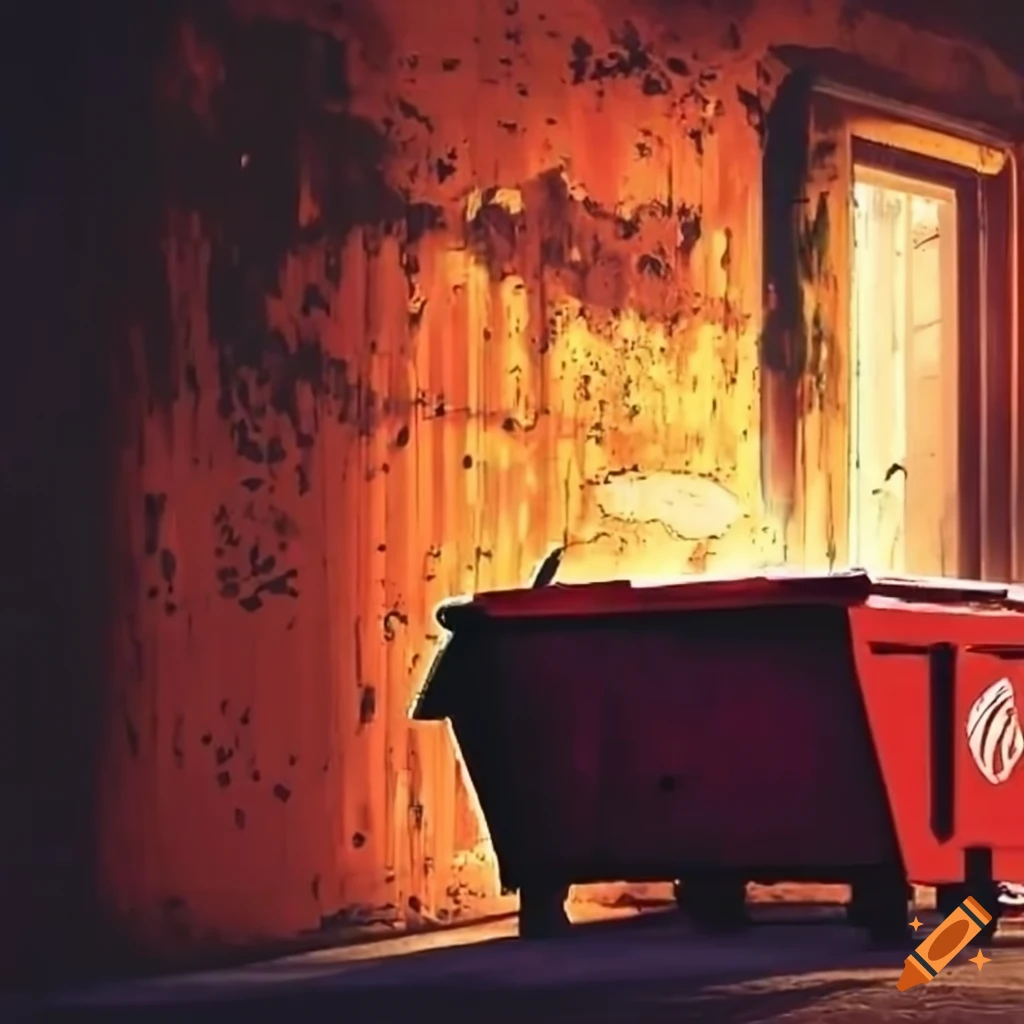 a leaky dumpster