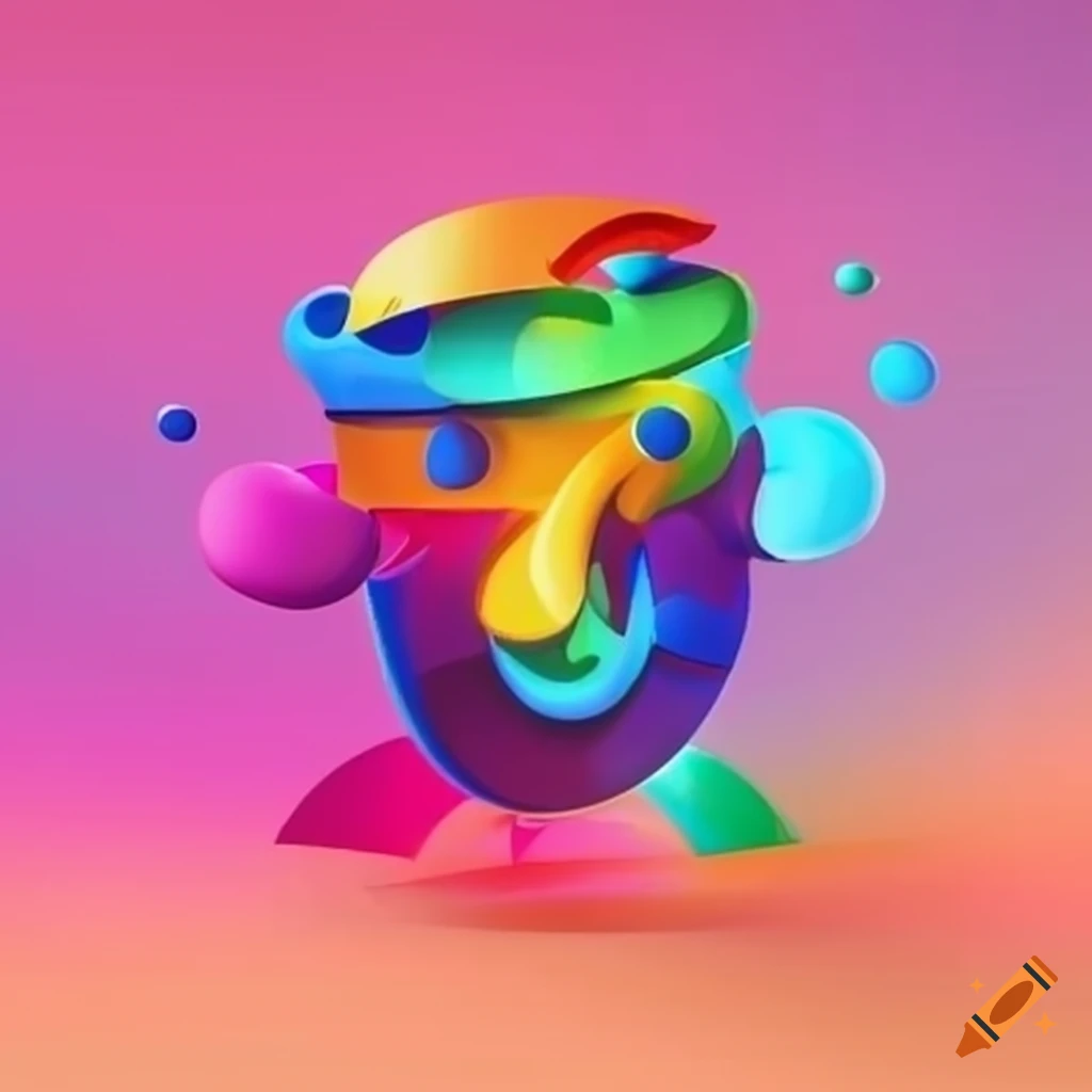 colorful logo for a kids' cartoon TV channel