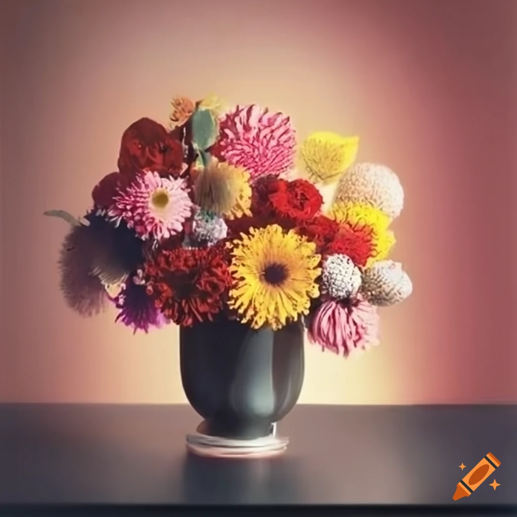 retro flower shop advertisement