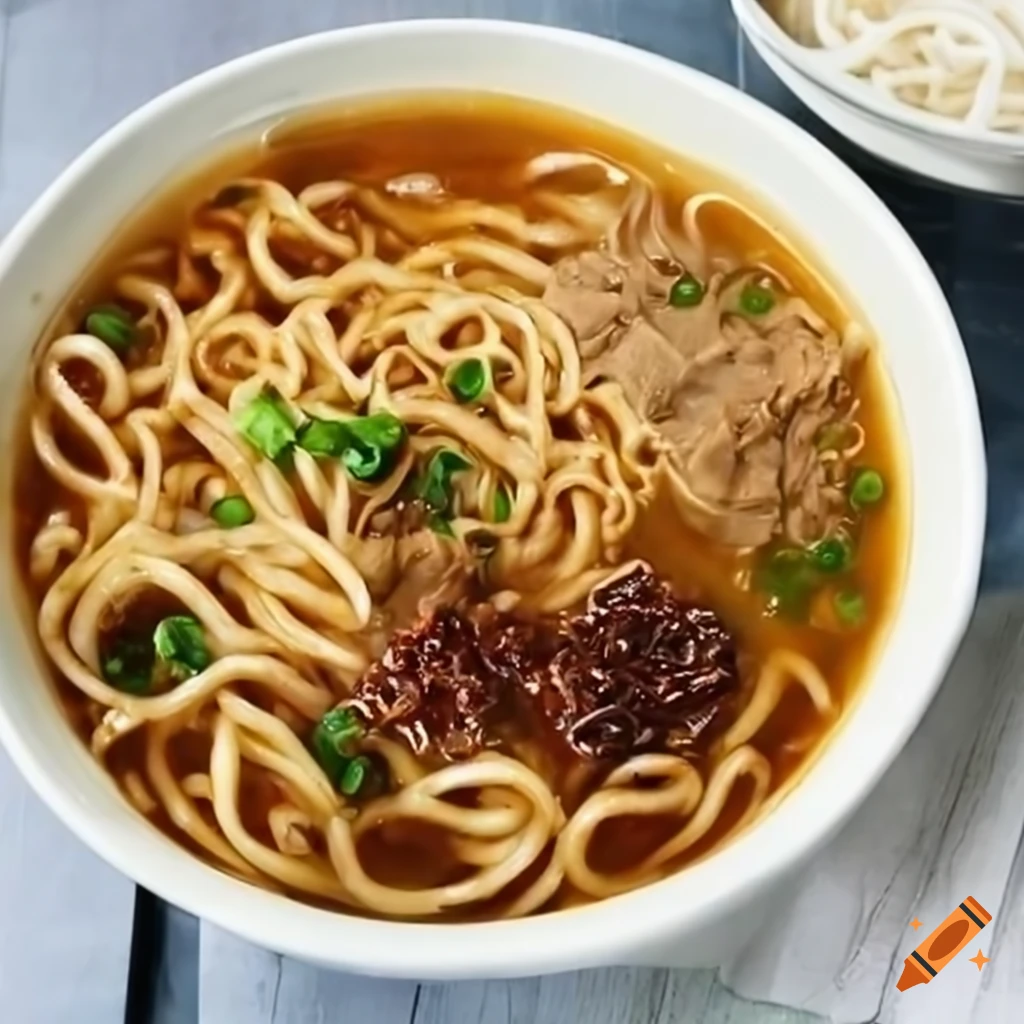 delicious bowl of ramen noodles