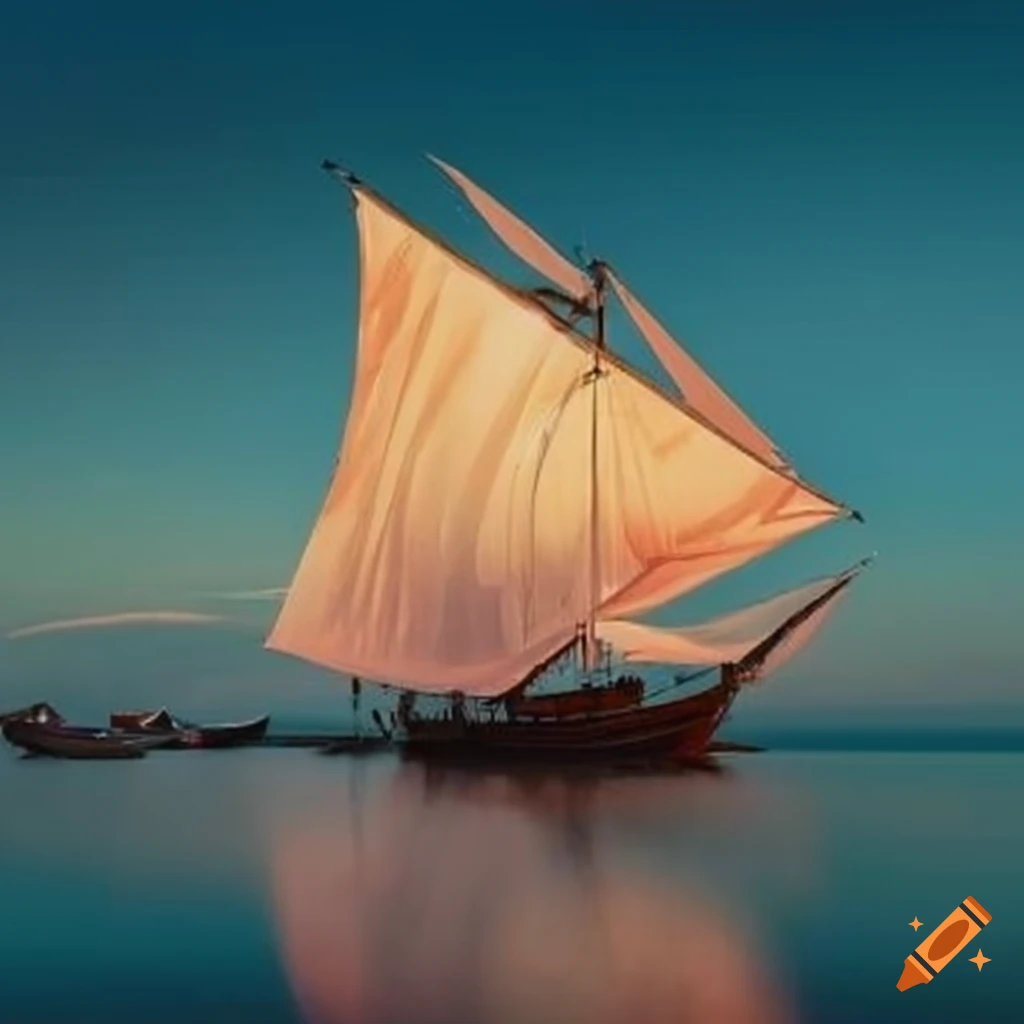 sailboat entering a harbor