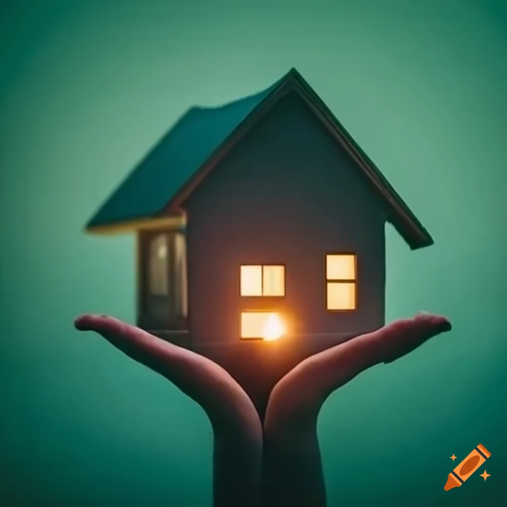 family holding tiny homes together