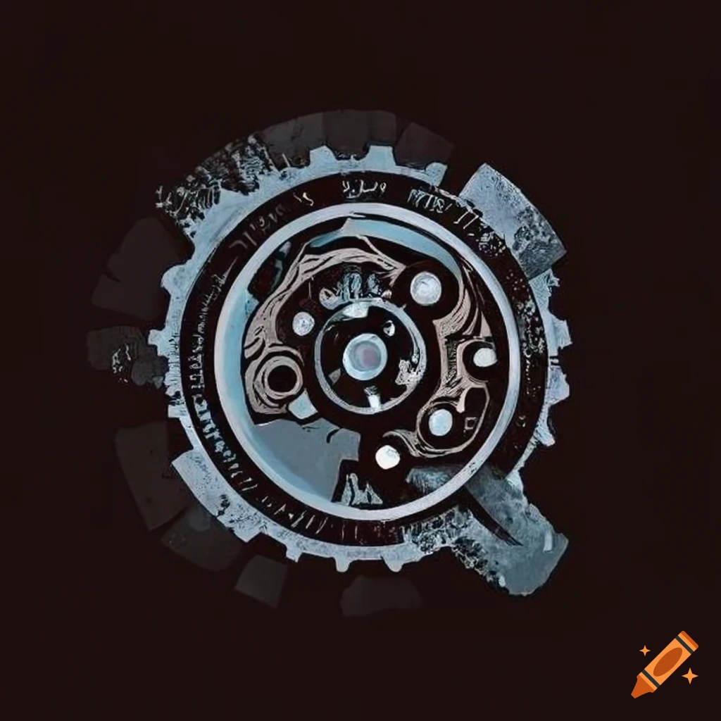 logo design of gears with "systematic llc" label