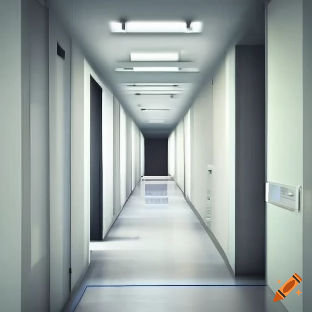 hospital corridor view