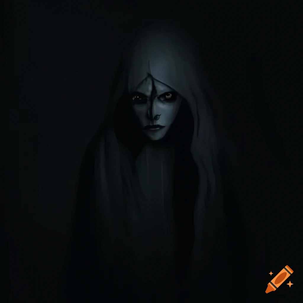 image of a dark ghost