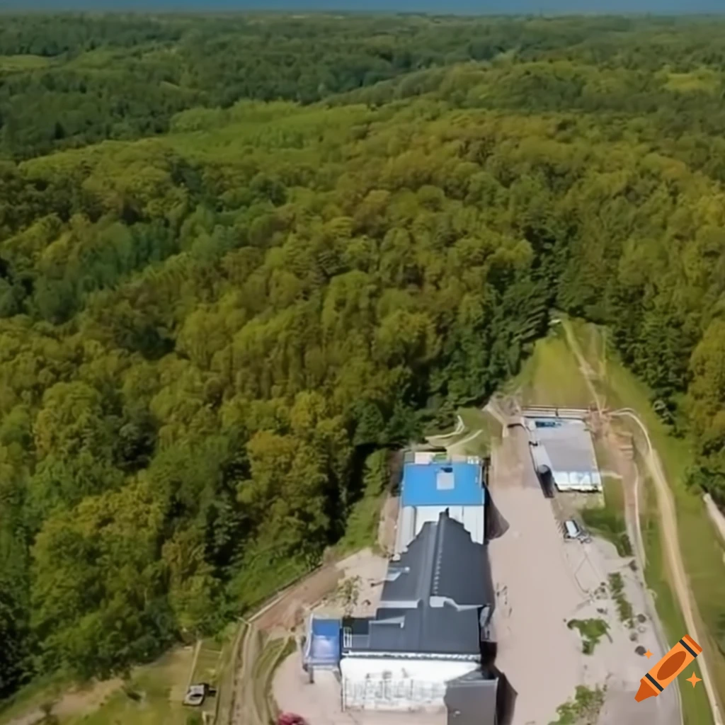 drone station for capturing industrial accidents