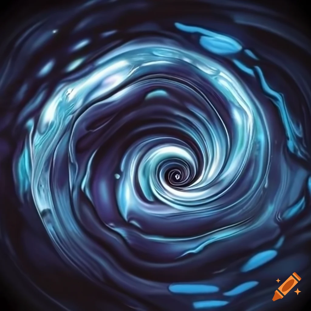 whirlpool of shimmering gems