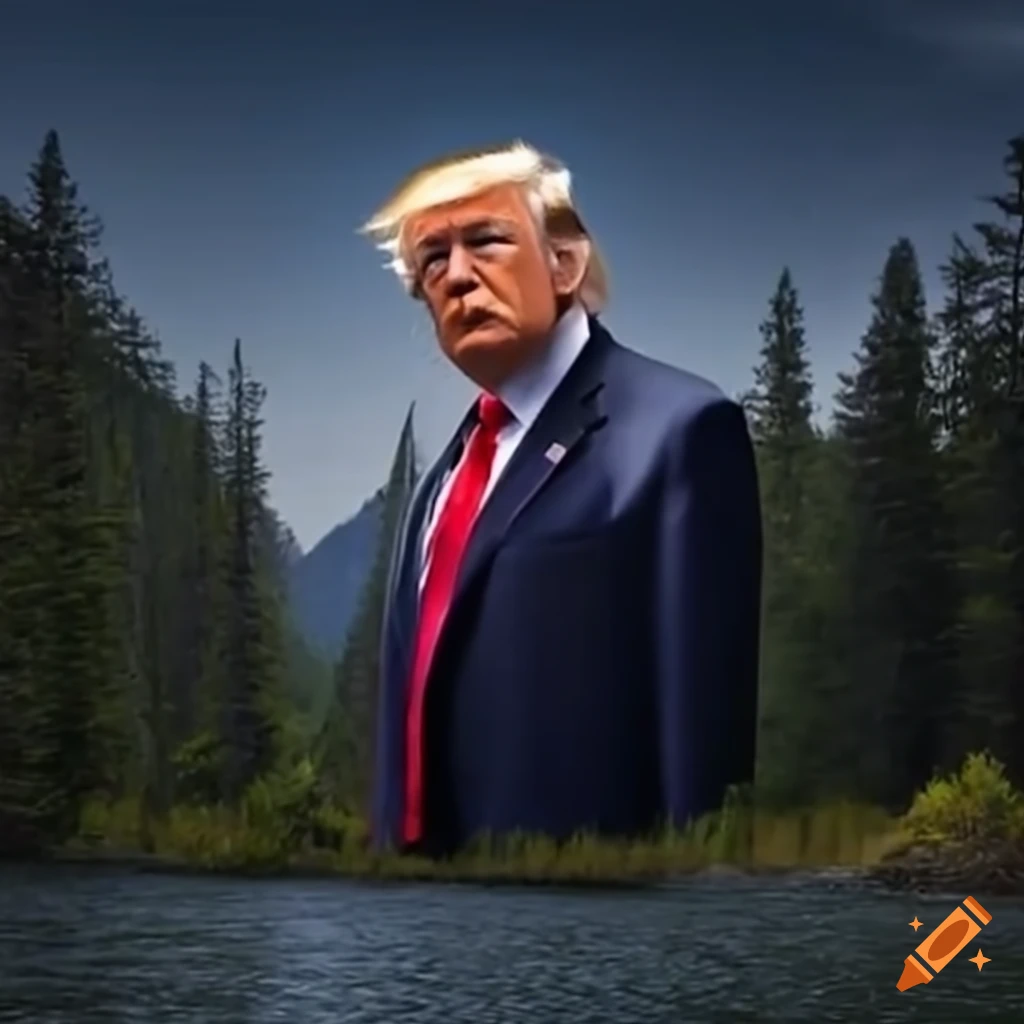 Donald Trump in the wilderness