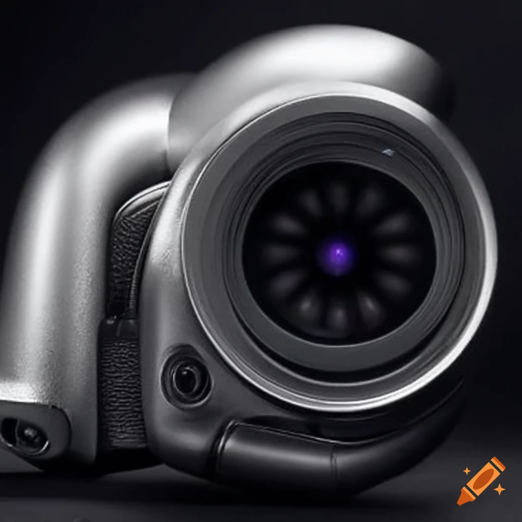 camera with turbo-inspired design